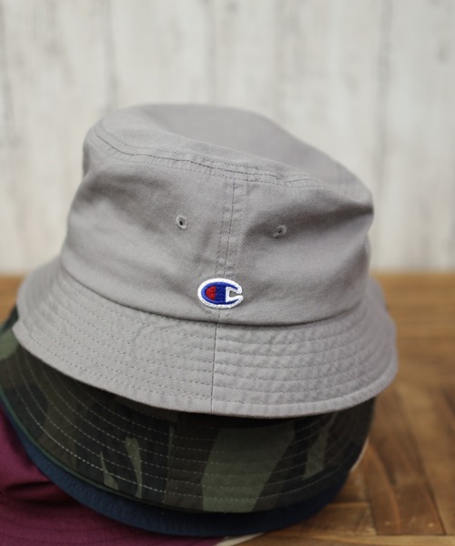 セール ブランド古着 バケットハット ハット Champion チャンピオン のファッション通販 Zozoused