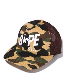 即日発送⭕️　A BATHING APE ベイプ迷彩　カモ　ベースボール　キャップ A Bathing Ape エイプ 迷彩 ベースボールキャップ - メルカリ