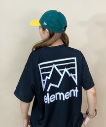ELEMENT（エレメント）の「【ムラサキスポーツ別注】ELEMENT/エレメント  水陸両用ビッグシルエットバックプリントTシャツ/ラッシュガード  BC023-294（Tシャツ/カットソー・メンズ）」