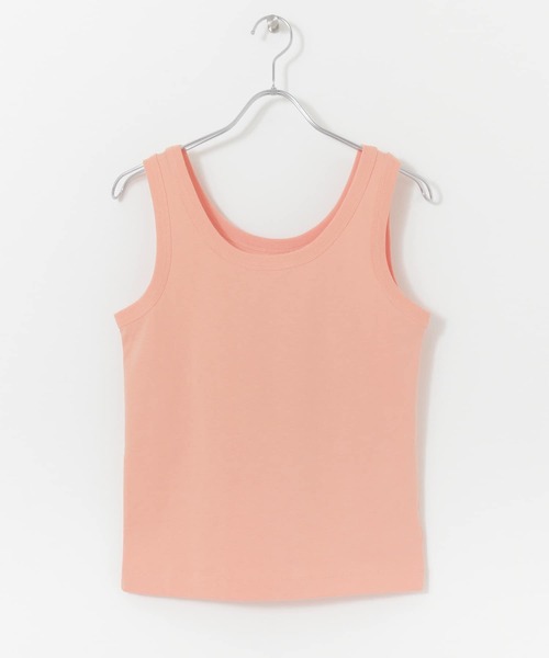 URBAN RESEARCH Sonny Label(アーバンリサーチサニーレーベル)の「USAコットンタンクトップ(Tシャツ/カットソー・レディース・オフホワイト/ライトピンク/ブラック/ブラウン・FREE)」の17枚目の写真