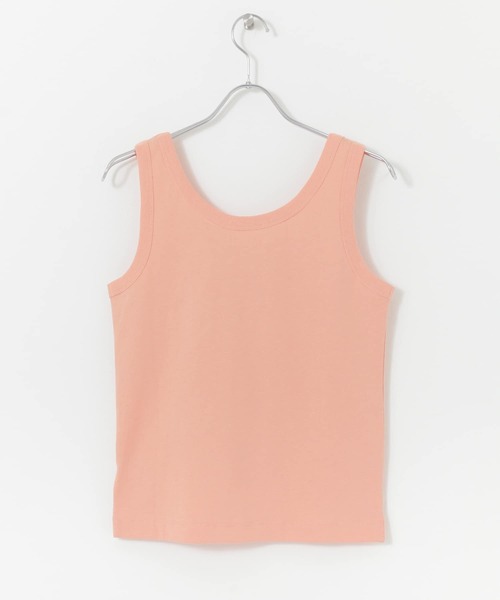 URBAN RESEARCH Sonny Label(アーバンリサーチサニーレーベル)の「USAコットンタンクトップ(Tシャツ/カットソー・レディース・オフホワイト/ライトピンク/ブラック/ブラウン・FREE)」の18枚目の写真