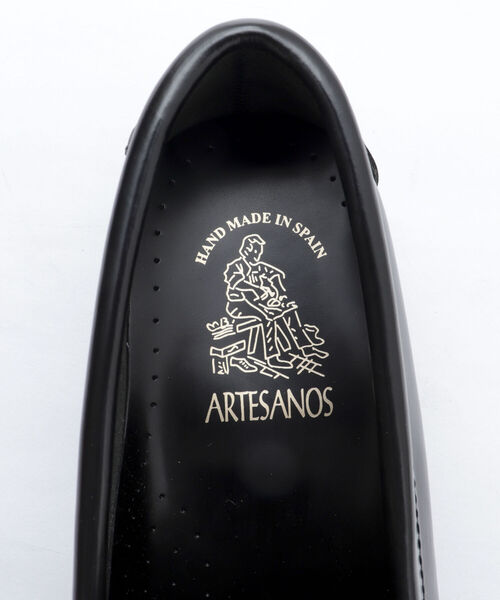 NOLLEY'S goodman(ノーリーズグッドマン)の「【ARTESANOS/アルテサノス】別注OXFORD ビットローファー(ドレスシューズ・メンズ・ブラック・41/40/42)」の7枚目の写真