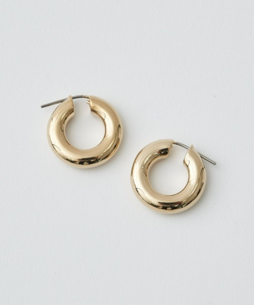 JANESMITH（ジェーンスミス）の「【JANE SMITH(ジェーンスミス)】TINY AND ROUND HOOP EARRING（ピアス（両耳用）・レディース・シルバー/ゴールド・FREE）」の5枚目の写真
