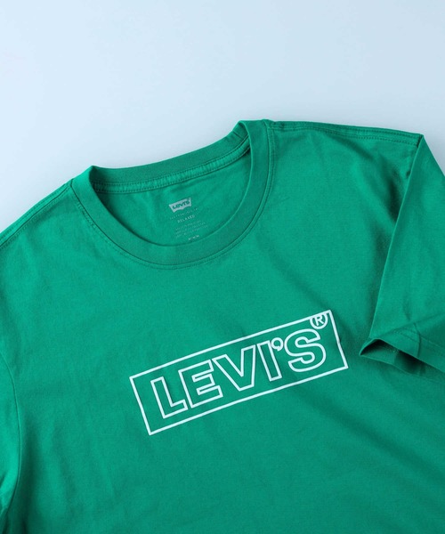 Levi's ロゴディスプレイ Amazon.co.jp: [リーバイス] ロゴ Tシャツ “LOGO” 【ブラック