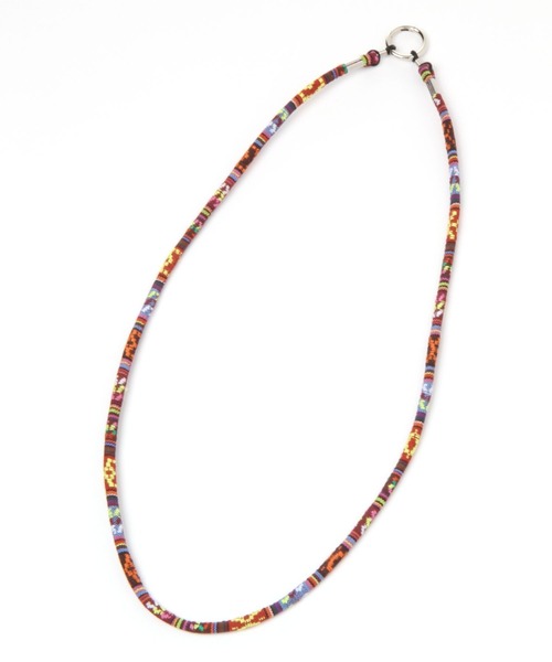 BAYFLOW(ベイフロー)の「ミックスカラーグラスコード(チャーム・メンズ・ブラック/ブラウン・FREE)」の1枚目の写真