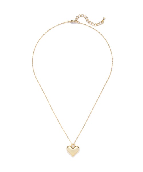 N.（N. Natural Beauty Basic）（エヌエヌナチュラルビューティーベーシック）の「ハートモチーフネックレス（ネックレス・レディース・シルバー/ゴールド・FREE）」の5枚目の写真