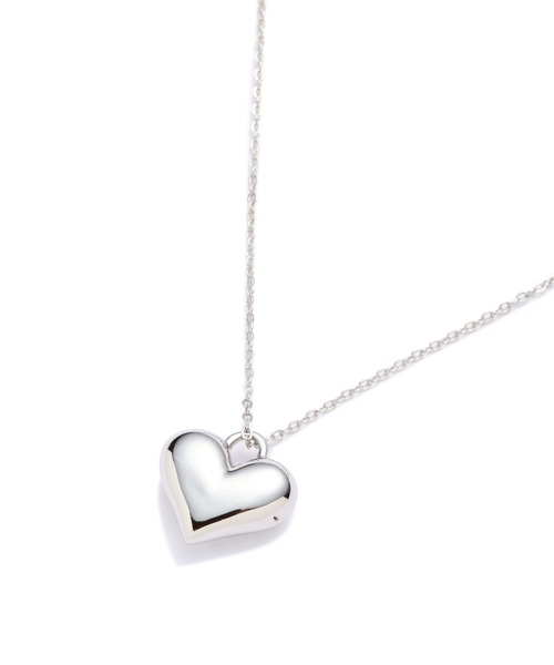 N.（N. Natural Beauty Basic）（エヌエヌナチュラルビューティーベーシック）の「ハートモチーフネックレス（ネックレス・レディース・シルバー/ゴールド・FREE）」の6枚目の写真