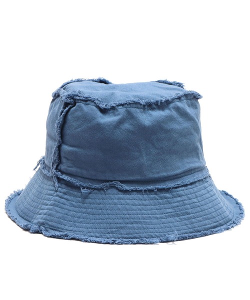 UGG（アグ）の「UGG@mos ロゴ刺繍 フリンジハット（ハット・レディース・ホワイト/ブラック/ブルー・FREE）」の6枚目の写真