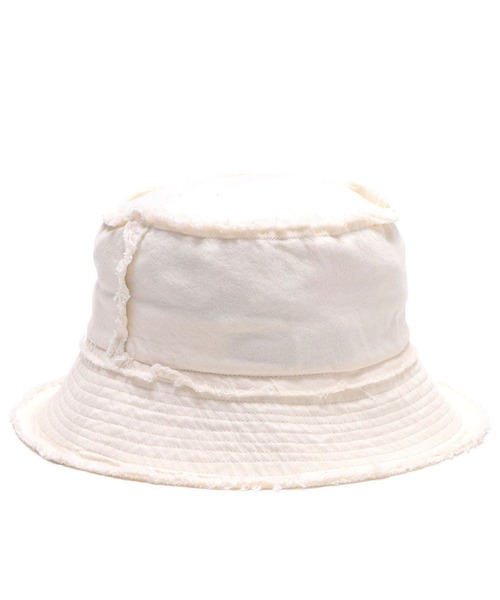 UGG（アグ）の「UGG@mos ロゴ刺繍 フリンジハット（ハット・レディース・ホワイト/ブラック/ブルー・FREE）」の13枚目の写真