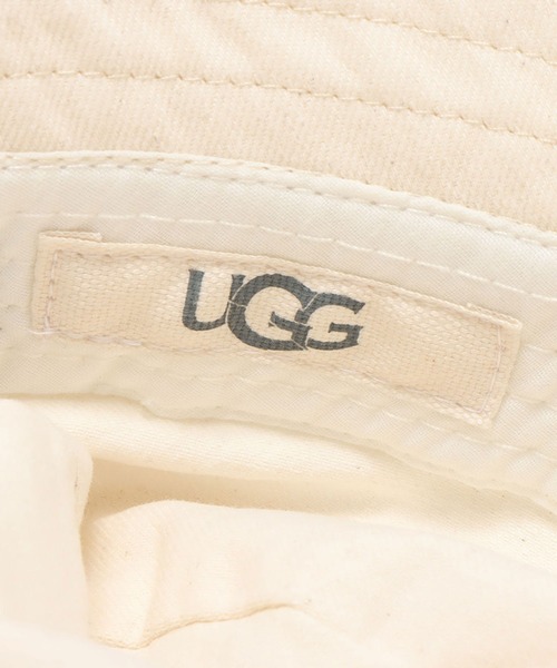 UGG（アグ）の「UGG@mos ロゴ刺繍 フリンジハット（ハット・レディース・ホワイト/ブラック/ブルー・FREE）」の17枚目の写真
