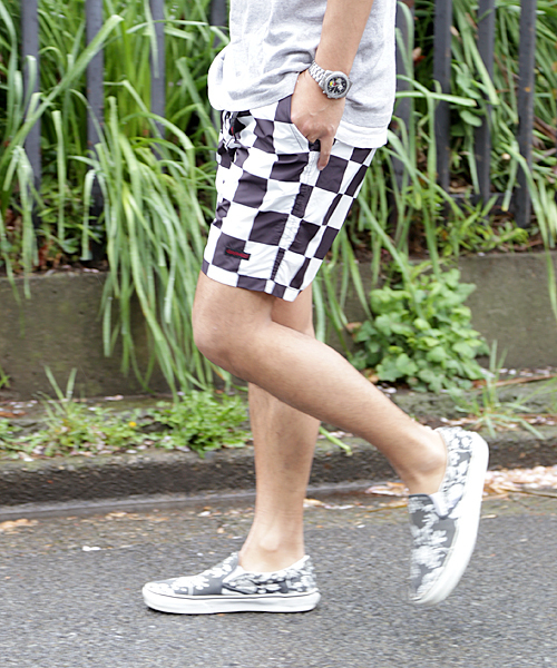 Gramicci（グラミチ）の「イージーショーツチェッカー (GRAMICCI)（その他パンツ・メンズ・ブラック/ブルー・MEDIUM/LARGE/SMALL）」の2枚目の写真