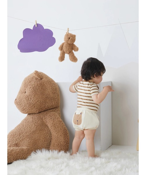 GAP(ギャップ)の「ブラナンベア バブルショートパンツ(その他パンツ・キッズ・ネイビー/グレー/イエロー/ブルー/アイボリー・6-12M/12-18M/3-6M/18-24M)」の15枚目の写真