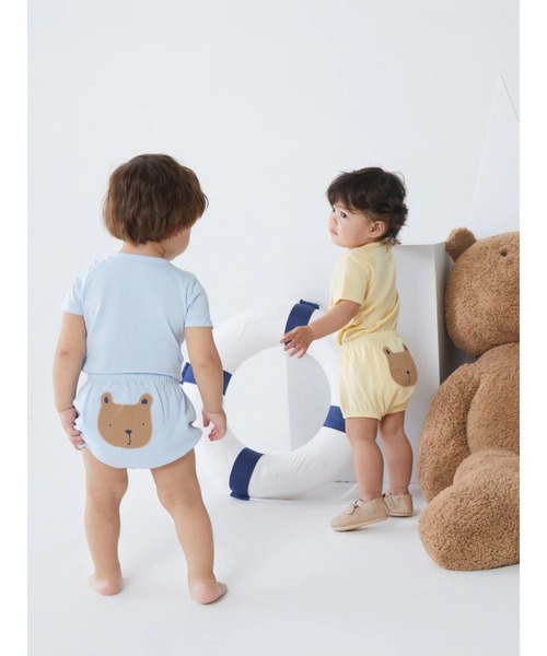 GAP(ギャップ)の「ブラナンベア バブルショートパンツ(その他パンツ・キッズ・ネイビー/グレー/イエロー/ブルー/アイボリー・6-12M/12-18M/3-6M/18-24M)」の17枚目の写真