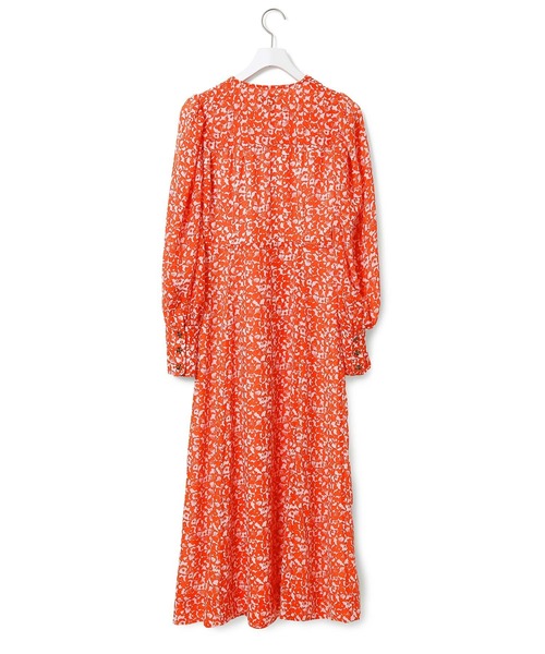 セール】【GANNI】Printed Light Crepe OP（ワンピース）｜GANNI