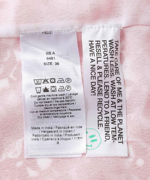GANNI（ガニー）の「【GANNI】Printed Light Crepe OP（ワンピース・レディース・オレンジ・36）」の11枚目の写真
