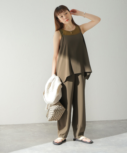 JOURNAL STANDARD（ジャーナルスタンダード）の「クリアツイルキャミソールプルオーバー（キャミソール・レディース・ブラック/ブラウン系その他・FREE）」の17枚目の写真