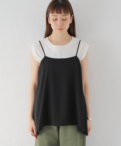 JOURNAL STANDARD（ジャーナルスタンダード）の「クリアツイルキャミソールプルオーバー（キャミソール・レディース・ブラック/ブラウン系その他・FREE）」の15枚目の写真