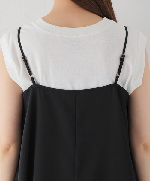 JOURNAL STANDARD（ジャーナルスタンダード）の「クリアツイルキャミソールプルオーバー（キャミソール・レディース・ブラック/ブラウン系その他・FREE）」の11枚目の写真