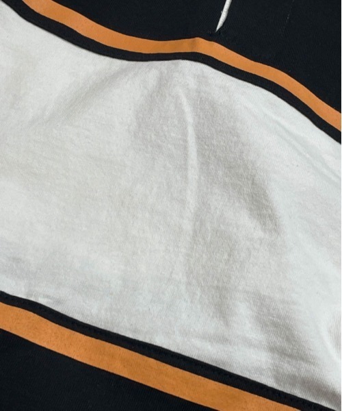 STARTER（スターター）の「JE-STARTER.ラガーポロシャツ（ポロシャツ・メンズ・ホワイト/ブラック/グリーン・M/L）」の8枚目の写真