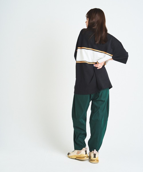 STARTER（スターター）の「JE-STARTER.ラガーポロシャツ（ポロシャツ・メンズ・ホワイト/ブラック/グリーン・M/L）」の15枚目の写真