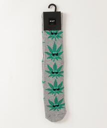 HUF（ハフ）の「【HUF】ハフ GREEN BUDDY VACA SOCK 靴下 ソックス SK00667（ソックス/靴下）」