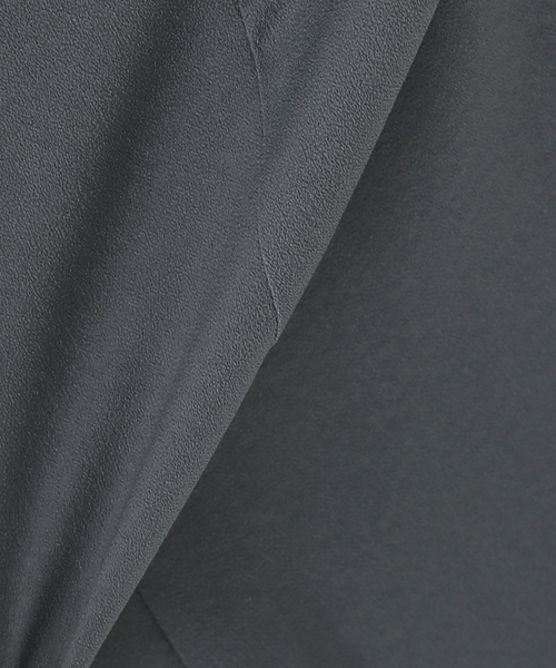 JOURNAL STANDARD relume（ジャーナルスタンダード　レリューム）の「リサイクルポリフリルヘムスカート（スカート・レディース・ブラック/チャコールグレー・FREE）」の4枚目の写真