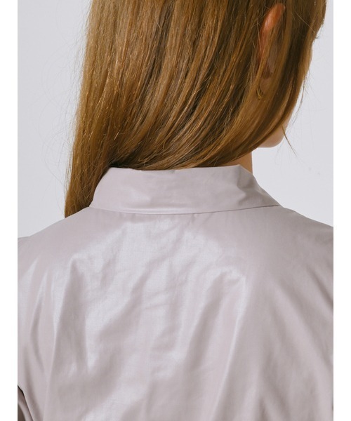 SNIDEL(スナイデル)の「ボウタイブラウス(シャツ/ブラウス・レディース・ホワイト/チェック/ベージュ・FREE)」の10枚目の写真