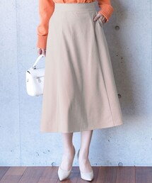【洗える】大人上品なコーデュロイフレアスカート