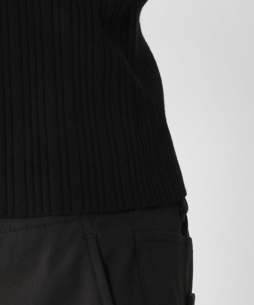 BARNYARDSTORM（バンヤードストーム）の「BARNYARDSTORM / ニットビスチェ（ニット/セーター・レディース・ブラック・0/1）」の6枚目の写真