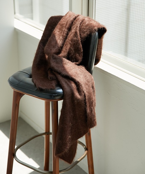 新品未使用タグ付き⭐︎ ASAUCE MELER カシミヤファーニットストール ASAUCE MELER | カシミヤファーニットストール - アマンオンライン