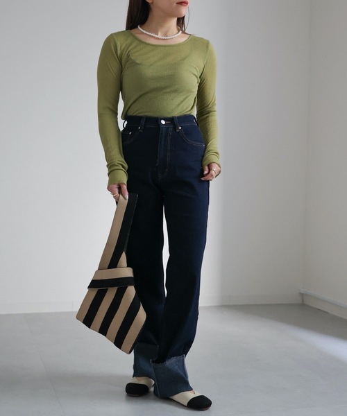 model:156cm  着用サイズ:FREE