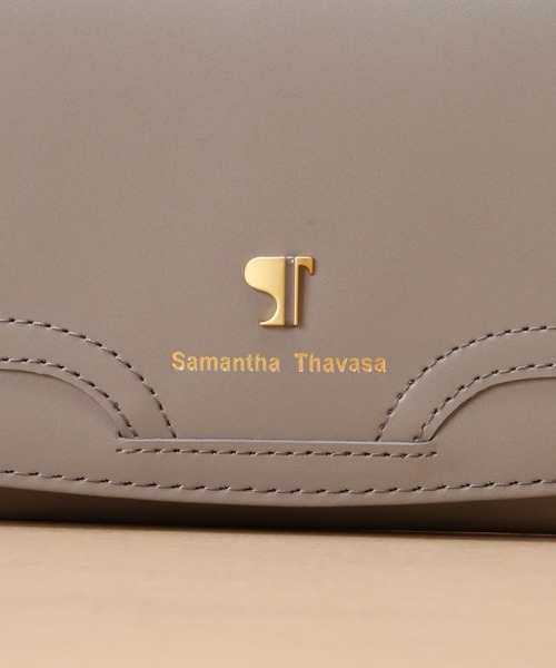Samantha Thavasa(サマンサタバサ)の「サマンサ ルボンジュール 折財布(財布・レディース・ブラック/ピンクベージュ/オフホワイト/グリーン/グレー・FREE)」の11枚目の写真
