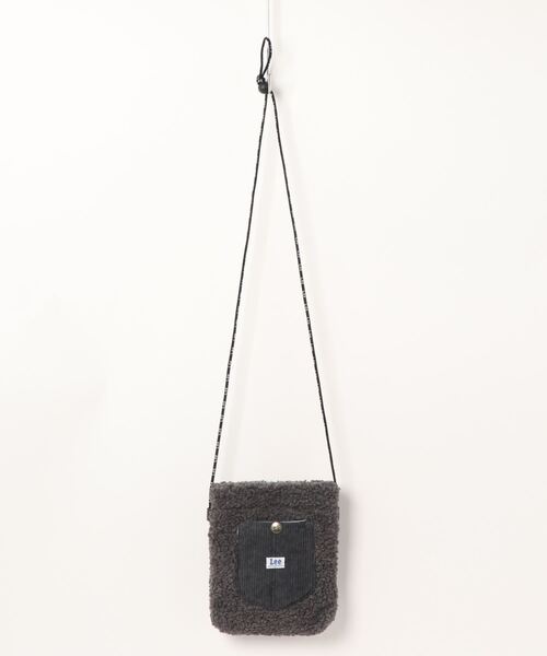 Lee（リー）の「【Lee】ボアポーチ（ショルダーバッグ・レディース・オフホワイト/グリーン/ブラック/ベージュ・ONE SIZE）」の18枚目の写真