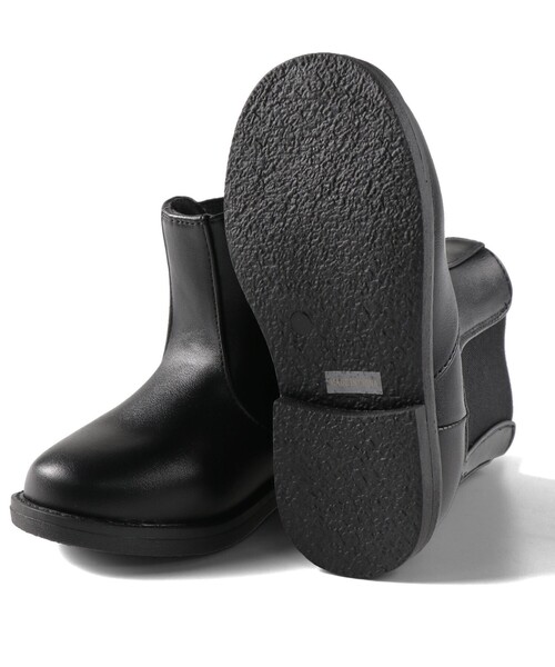 BRANSHES（ブランシェス）の「サイドゴアブーツ（ブーツ・キッズ・ブラック・21.0cm/15.0cm/20.0cm/19.0cm/16.0cm/18.0cm/17.0cm）」の7枚目の写真
