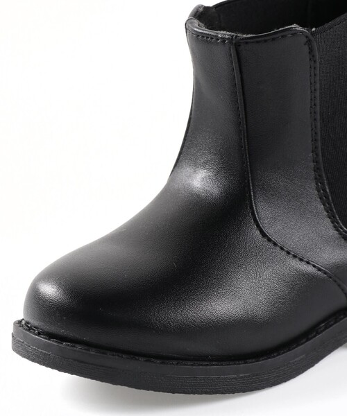 BRANSHES（ブランシェス）の「サイドゴアブーツ（ブーツ・キッズ・ブラック・21.0cm/15.0cm/20.0cm/19.0cm/16.0cm/18.0cm/17.0cm）」の6枚目の写真