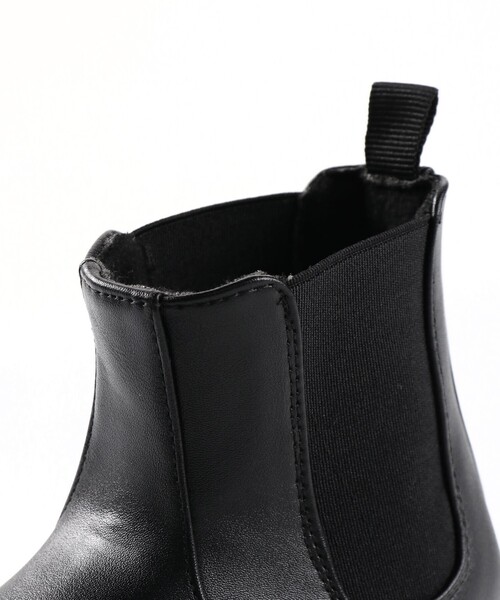 BRANSHES（ブランシェス）の「サイドゴアブーツ（ブーツ・キッズ・ブラック・21.0cm/15.0cm/20.0cm/19.0cm/16.0cm/18.0cm/17.0cm）」の4枚目の写真