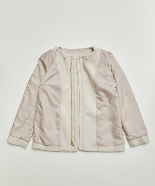 ROPE' PICNIC（ロペピクニック）の「テックメルトンフード取り外しコート（その他アウター・レディース・ネイビー/ベージュ系その他・40/38）」の16枚目の写真