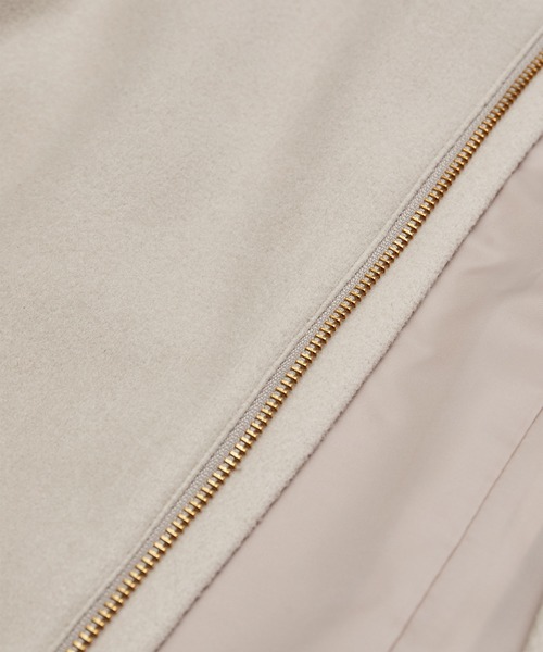 ROPE' PICNIC（ロペピクニック）の「テックメルトンフード取り外しコート（その他アウター・レディース・ネイビー/ベージュ系その他・40/38）」の7枚目の写真