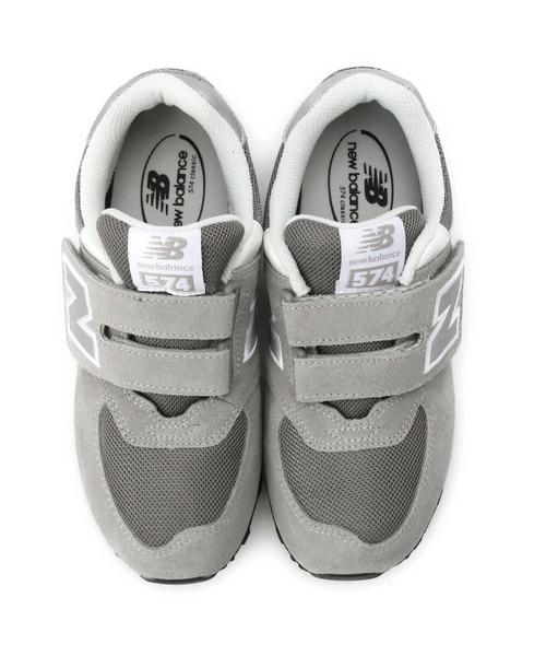 NEW BALANCE(ニューバランス)の「「WEB限定」ニューバランス/KV574 17cm~21cm(スニーカー・キッズ・グレー/ワインレッド・17cm/20cm/21cm/19cm/18cm)」の3枚目の写真