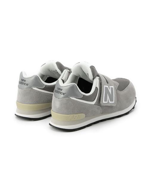 NEW BALANCE(ニューバランス)の「「WEB限定」ニューバランス/KV574 17cm~21cm(スニーカー・キッズ・グレー/ワインレッド・17cm/20cm/21cm/19cm/18cm)」の6枚目の写真