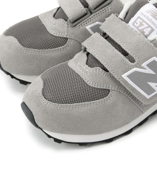 NEW BALANCE(ニューバランス)の「「WEB限定」ニューバランス/KV574 17cm~21cm(スニーカー・キッズ・グレー/ワインレッド・17cm/20cm/21cm/19cm/18cm)」の7枚目の写真
