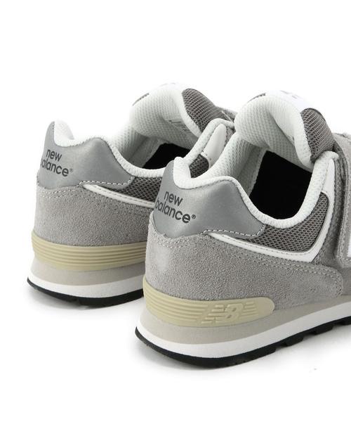 NEW BALANCE(ニューバランス)の「「WEB限定」ニューバランス/KV574 17cm~21cm(スニーカー・キッズ・グレー/ワインレッド・17cm/20cm/21cm/19cm/18cm)」の8枚目の写真