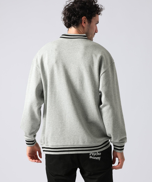 Psycho Bunny（サイコバニー）の「ラインリブ ハイネック スウェット