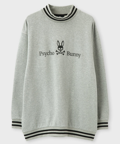 Psycho Bunny（サイコバニー）の「ラインリブ ハイネック スウェット