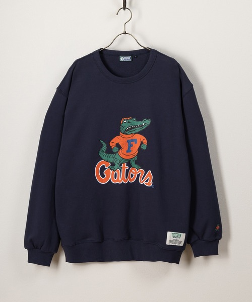 DISCUS ATHLETIC(ディスカス アスレチック)の「【DISCUS/ディスカス】カレッジコラボスウェット/FLORIDA UNIVERCITY(スウェット・レディース・ホワイト/ネイビー/グレー/オレンジ・M/L)」の3枚目の写真