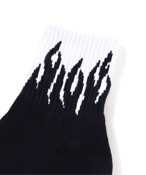 schott（ショット）の「Schott/ショット/FLAME SOCKS/フレイムソックス（ソックス/靴下・メンズ・その他・F）」の4枚目の写真