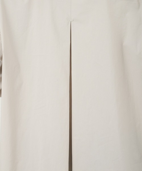 OUVRAGE CLASSE（ウヴラージュクラス）の「ロングシャツワンピース（シャツワンピース・レディース・グレイッシュベージュ/チャコールグレー・FREE）」の13枚目の写真