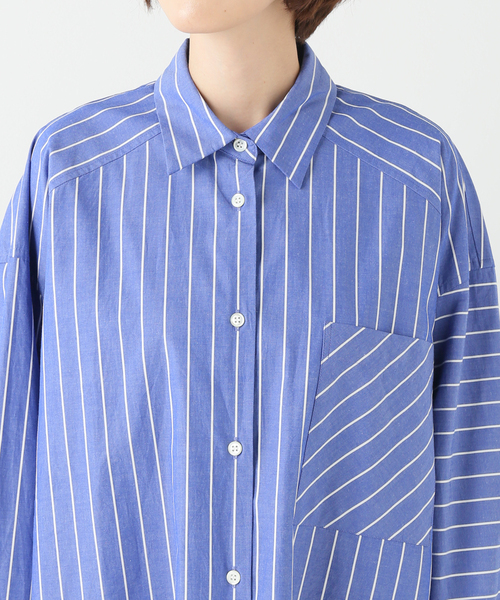 FRAMeWORK（フレームワーク）の「ランダムパターンシャツ（シャツ/ブラウス・レディース・ブラウン/ブルー系その他・FREE）」の17枚目の写真