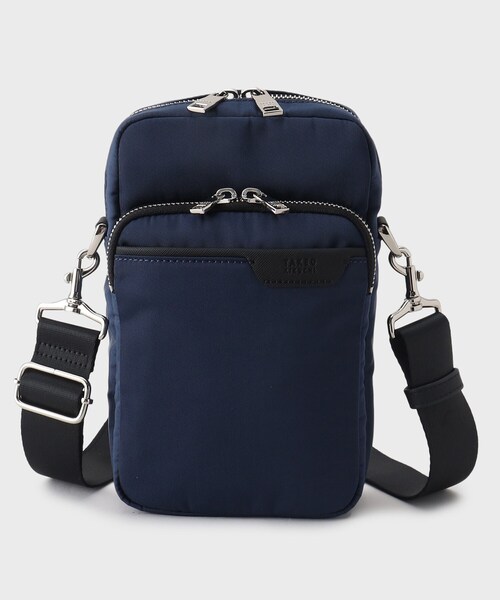 TAKEO KIKUCHI（タケオキクチ）の「◆【カルラク】 ミドルショルダー バッグ（ショルダーバッグ・メンズ・チャコールグレー/ブラック/ネイビー/ダークオレンジ・00）」の4枚目の写真