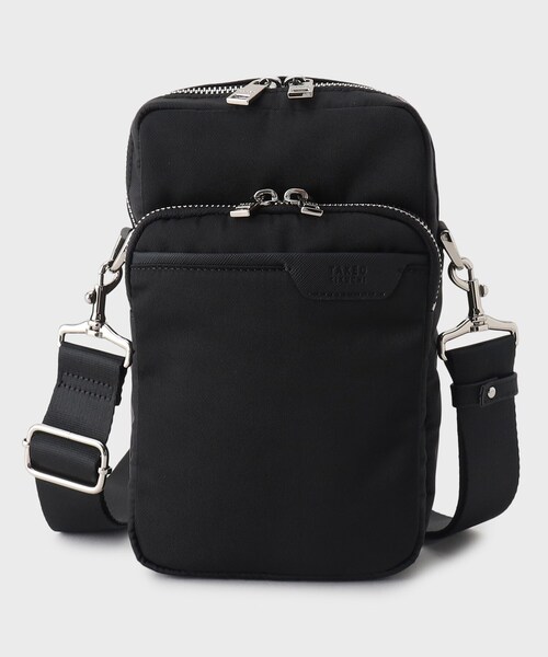 TAKEO KIKUCHI（タケオキクチ）の「◆【カルラク】 ミドルショルダー バッグ（ショルダーバッグ・メンズ・チャコールグレー/ブラック/ネイビー/ダークオレンジ・00）」の2枚目の写真